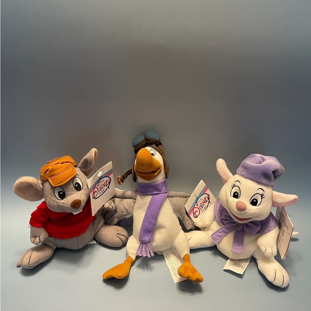 Disney’s The Rescuers plush set